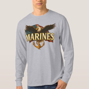 Logo Embleem Marine Corps Veteraan T-shirt