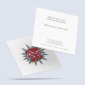 Logo en aangepaste tekst uploaden Modern Simple Bedankkaart