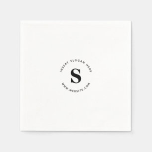 Logo en bedrijf servet