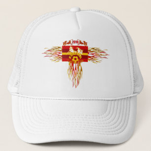 Logo en geschenken voor voetbalschokken in Spanje Trucker Pet
