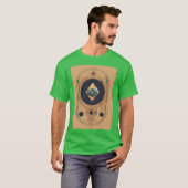 Logo en physique quantique Fierce Neo T-shirt (Devant entier)