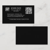 logo- en QR-code aanpassen | Modern Visitekaartje (Voorkant / Achterkant)