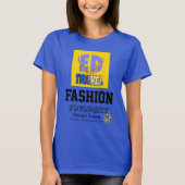Logo- en QR-code EDT-Mode T-shirt (Voorkant)
