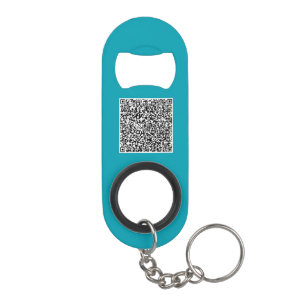 Logo en QR Code Promotie Sleutelhanger Bottle Open Mini Flessenopener