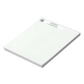 Logo Entreprise Note Grille Graphique Bloc-Notes (Tourné)