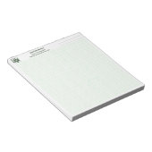 Logo Entreprise Note Grille Graphique Bloc-Notes (Incliné)