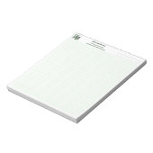 Logo Entreprise Note Grille Graphique Bloc-Notes (Tourné)