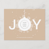 Logo Entreprise Saison Salutations Bonne carte de  (Devant)