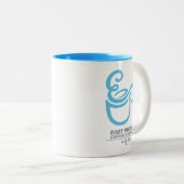 Logo est de "grande tasse de PE" de Parker - 11 (Devant droit)