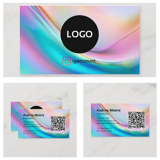 Logo-estheticus Visitekaartje