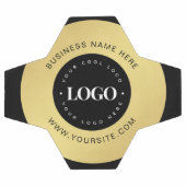 Logo et texte personnalisés Gold Entreprise Marque (Plat)