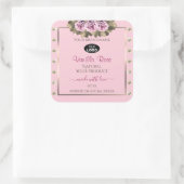 Logo Étiquette Rose Diamonds pour emballage de pro (Sac)