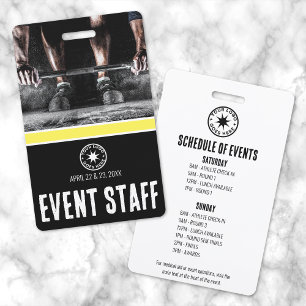 Logo Evenement Personeel Badge