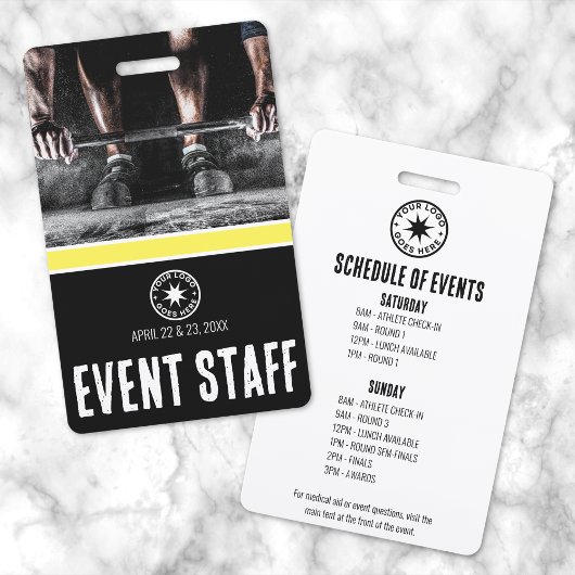 Logo Event Personeel Badge