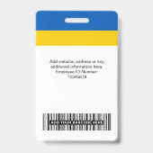 Logo Flag Volunter Badge (Achterkant)