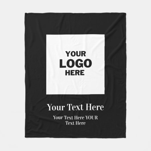 Logo Fleece Blanket (Voorkant)