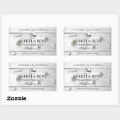 Logo Floral Étiquette (Feuille)