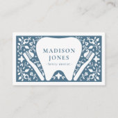 Logo Folk Dentist Carte de visite moderne (Devant)