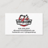 Logo & foto visitekaartje (Voorkant)