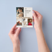 Logo Foto Zakelijke Marketing Flyer (Hand)