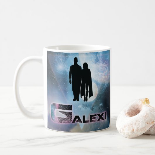 Logo GALEXI tasse à café (Avec donut)