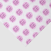  Logo gedrukte Creëer uw eigen merk Tissuepapier (Detail)