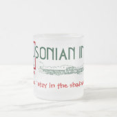 Logo givré d'auberge d'Usonian de tasse (Centre)