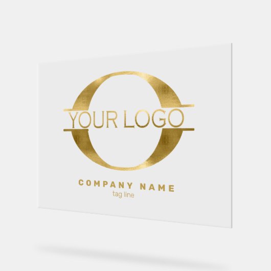 Logo Gold Foil/Bk ID810 (Angle)