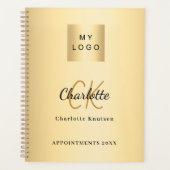 Logo Gold Monogram 2026 Planner (Voorkant)