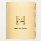 Logo Gold Monogram 2026 Planner (Achterkant)