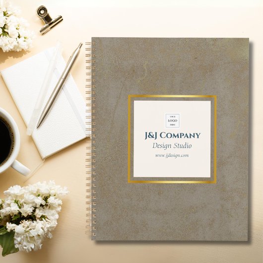 Logo Gold Texture tendance