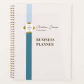 Logo Gold Turquoise Stripes tendance (Devant)