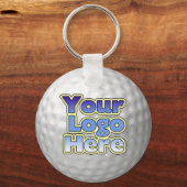Logo Golf Ball Sleutelhanger (Voorkant)
