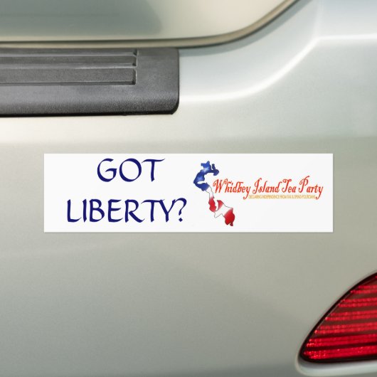 logo, GOT LIBERTY? Bumpersticker (Op auto)