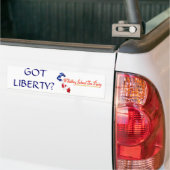 logo, GOT LIBERTY? Bumpersticker (Op Truck)
