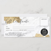 Logo goudpenseelcadeaubon folie (Voorkant)