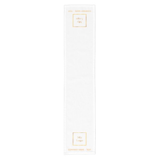 Logo goudsalon korte tafelloper (Voorkant)