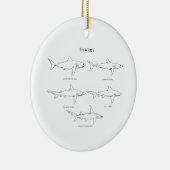 Logo haaien keramisch ornament (Rechts)