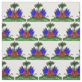 Logo haïtien de tissu de drapeau (Échantillon)