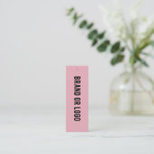 Logo Hang Label Kleding Label Swing QR Code (Staand voorkant)
