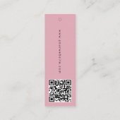 Logo Hang Label Kleding Label Swing QR Code (Achterkant)