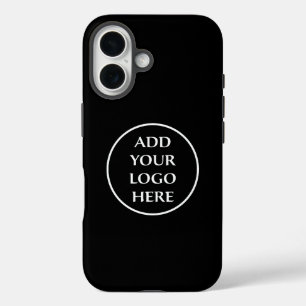 Logo here Professional Business Company iPhone 16 Hoesje