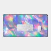 Logo Holografische Iridescent Ultra Modern Bureaumat (Keyboard & Muis)