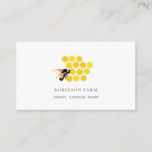 Logo honingbijenboerderij Zakkaart Visitekaartje