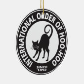 Logo Hoo Logo Ornement en céramique (Droite)