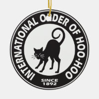 Logo Hoo Logo Ornement en céramique