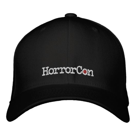 Logo HorrorCon casquette Flexfit brodé (Devant)