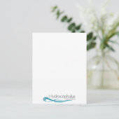 Logo Hydrocephalus Association Briefkaart (Staand voorkant)