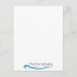 Logo Hydrocephalus Association Briefkaart