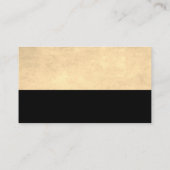 Logo immobilier | Carte de visite en marbre (Dos)